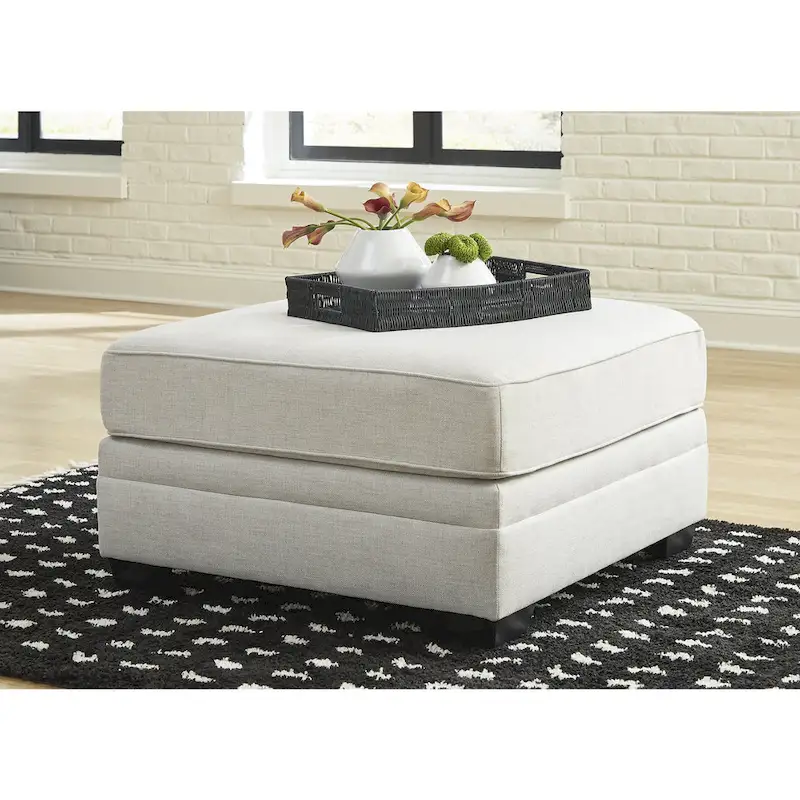 Signature Design by Ashley Huntsworth Gray Oversized Accent Ottoman