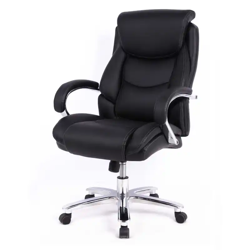 Executive High Back Big & Tall Office Chair, Ergonomic Lumbar Support, Heavy Duty
