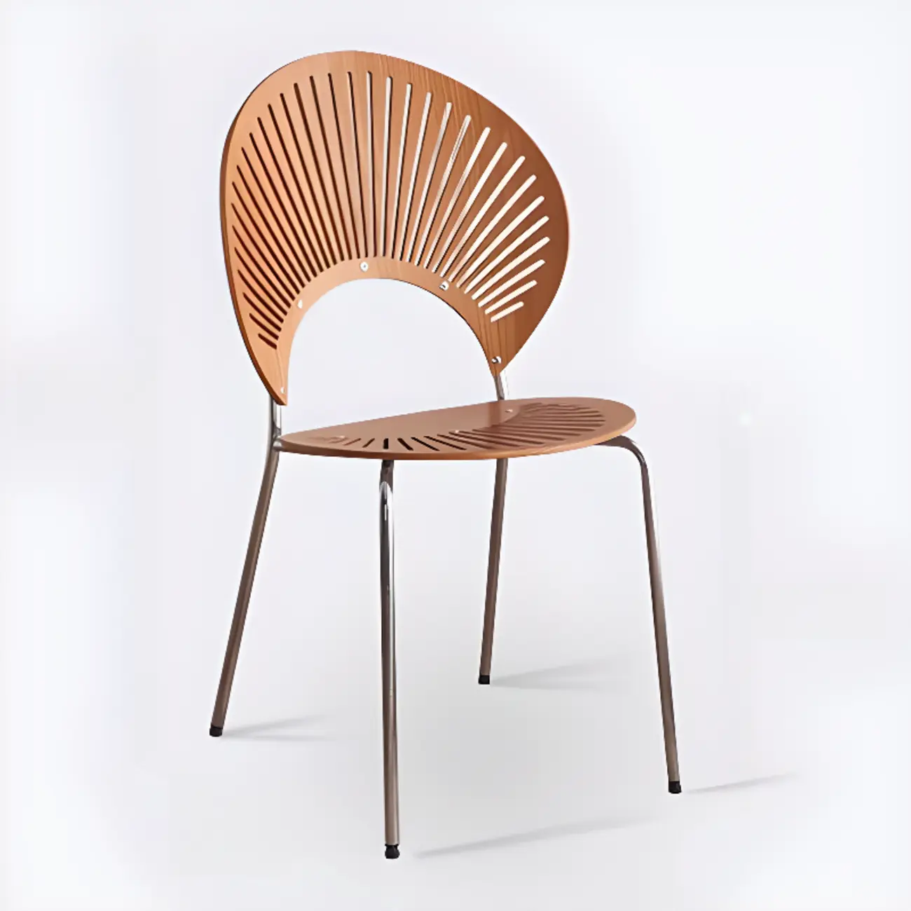 Mid-Century Modern Ventilated Shell Chair