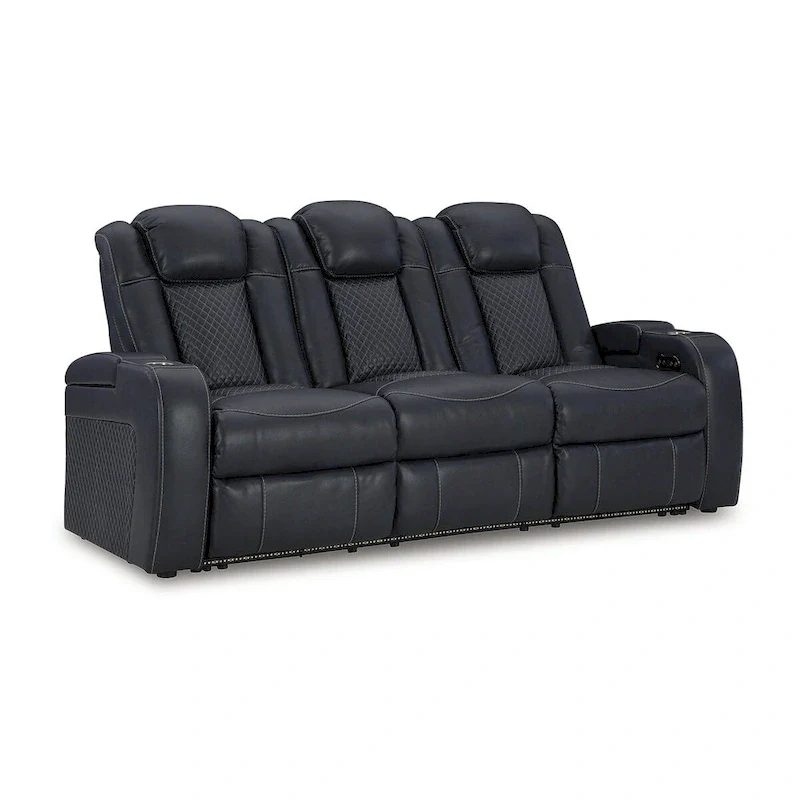 Signature Design by Ashley Fyne-Dyme Power Reclining Sofa - 85  W x 43  D x 43  H
