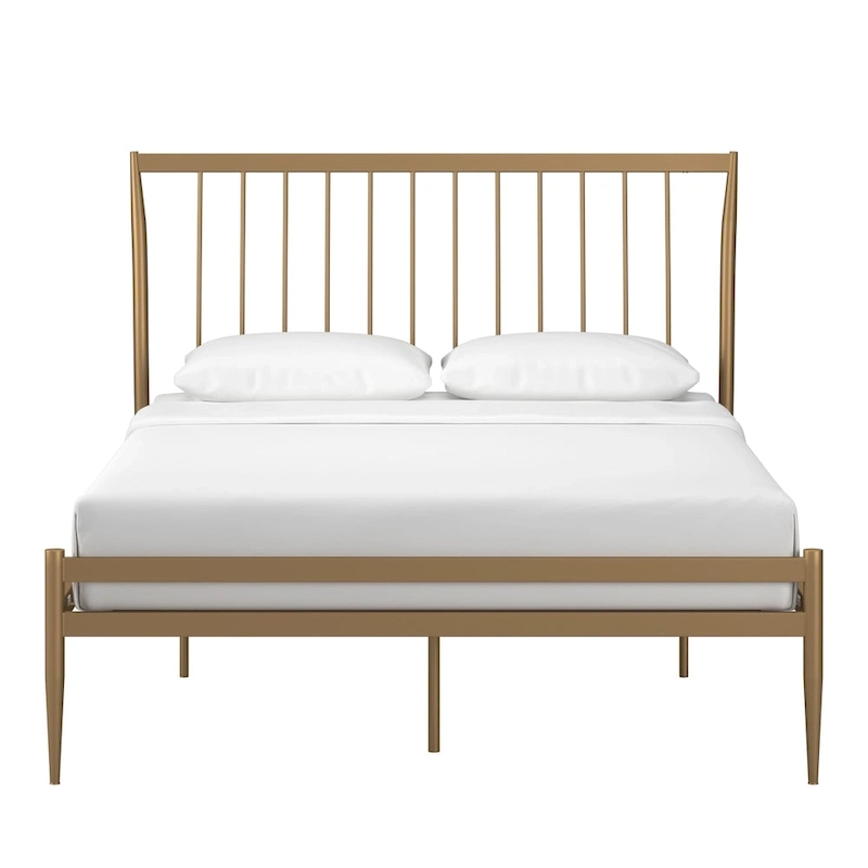Parkcrest Gold Metal Bed by iNSPIRE Q Bold
