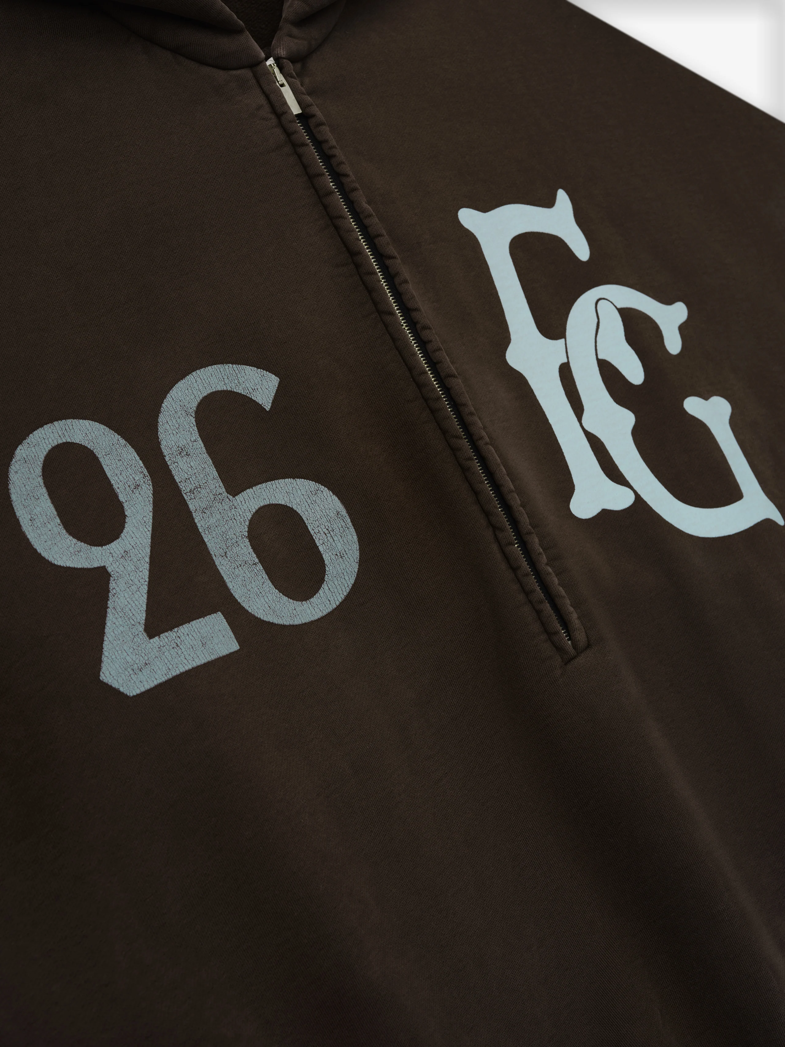 Baseball Club Half Zip Hoodie