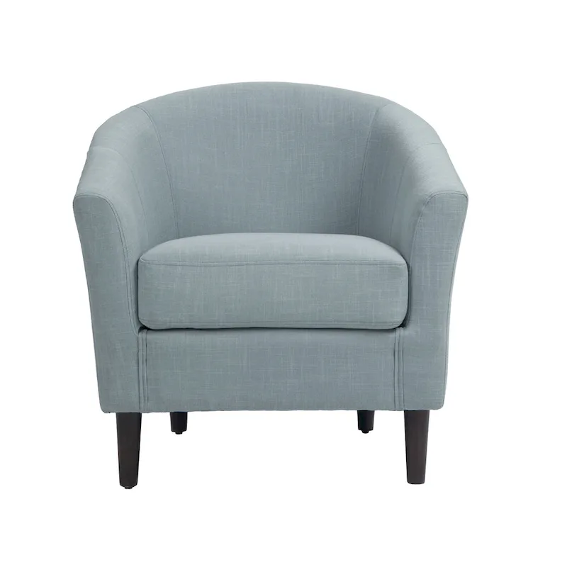 Modern Accent Chair Upholstered Barrel Chair