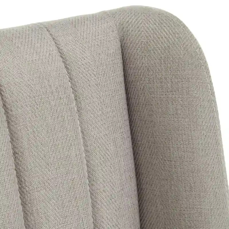 Jose Gold Finish Fabric Dining Chair (Set of 2) by iNSPIRE Q Modern