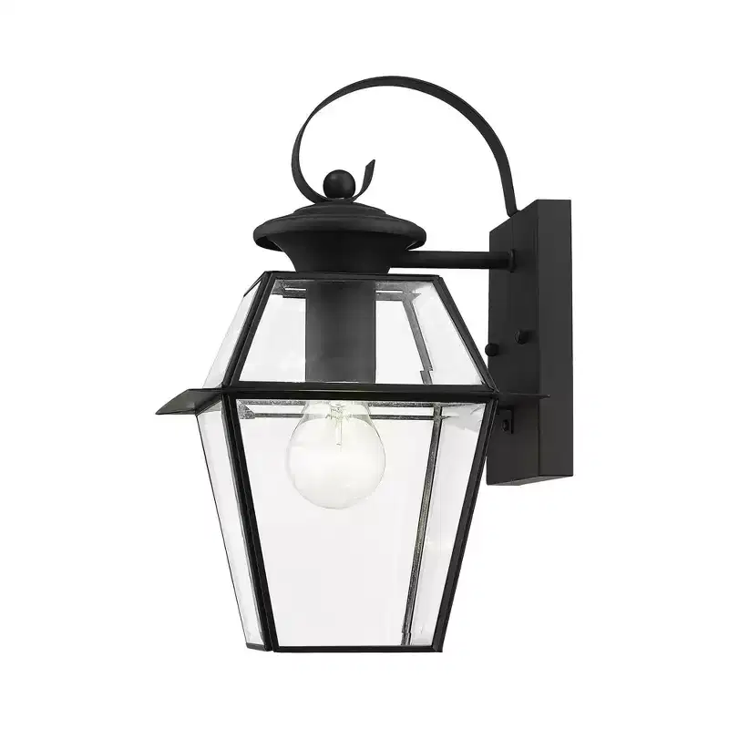 Livex Lighting Westover 1 - Light Wall Light in Black
