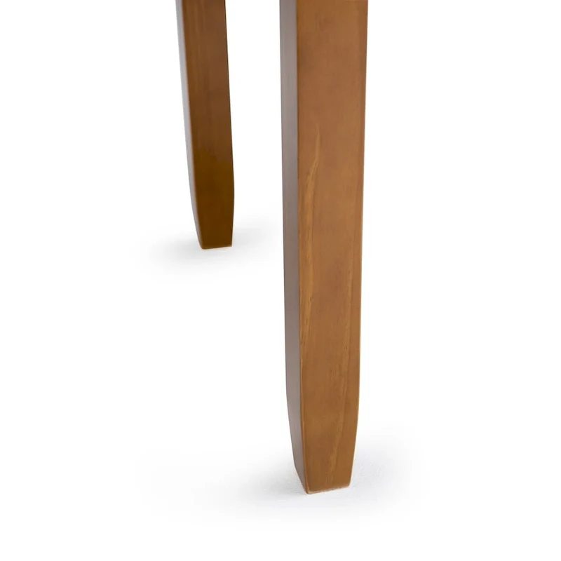 Solid wood transition style desk