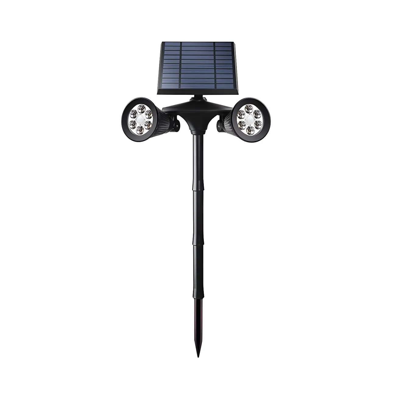 Modern Solar 2-Light Adjustable Landscape Lighting