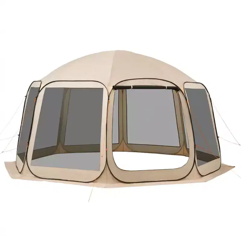 Screen House Tent 15 x 13 8 ft 12 15 Person Pop Up Screen Tent Portable Screened in Canopy with Carry Bag Netting