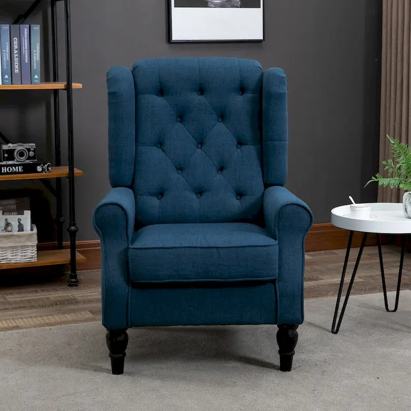 Accent Chair with High Wingback