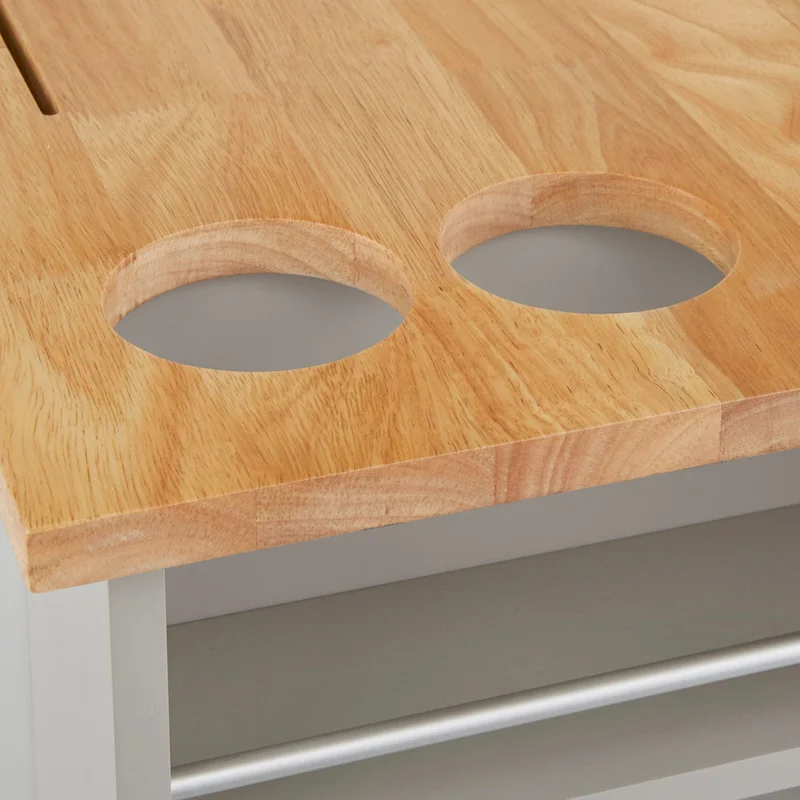 Simple Living Lima Rolling Kitchen Cart