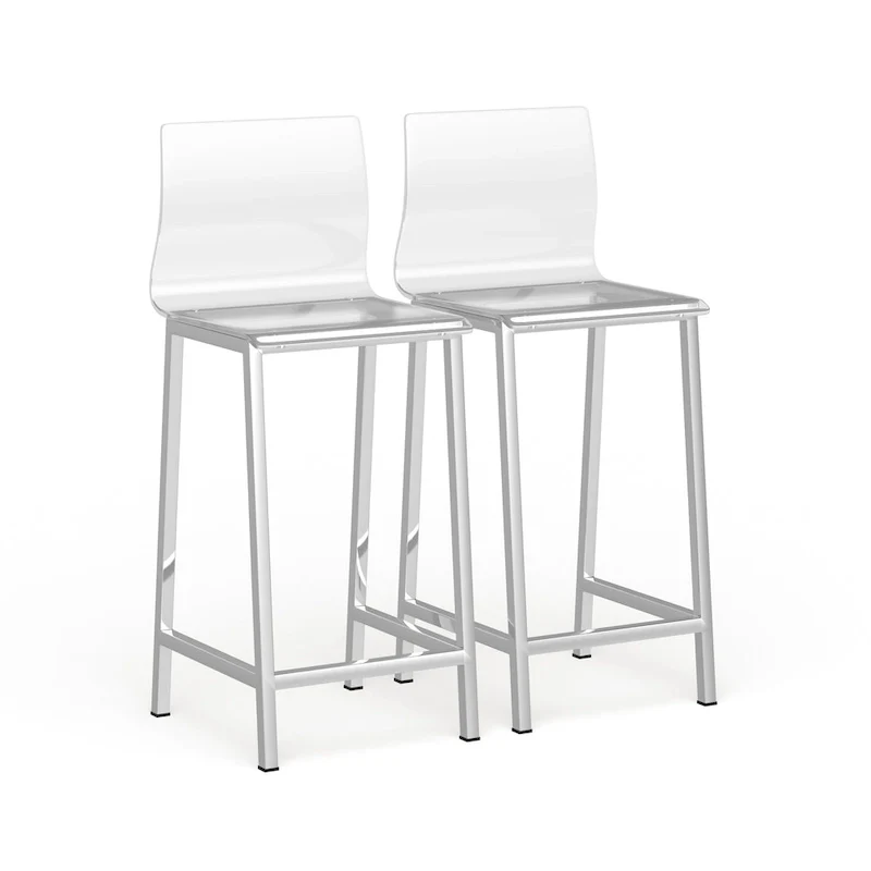 Clear Acrylic Counter Stool