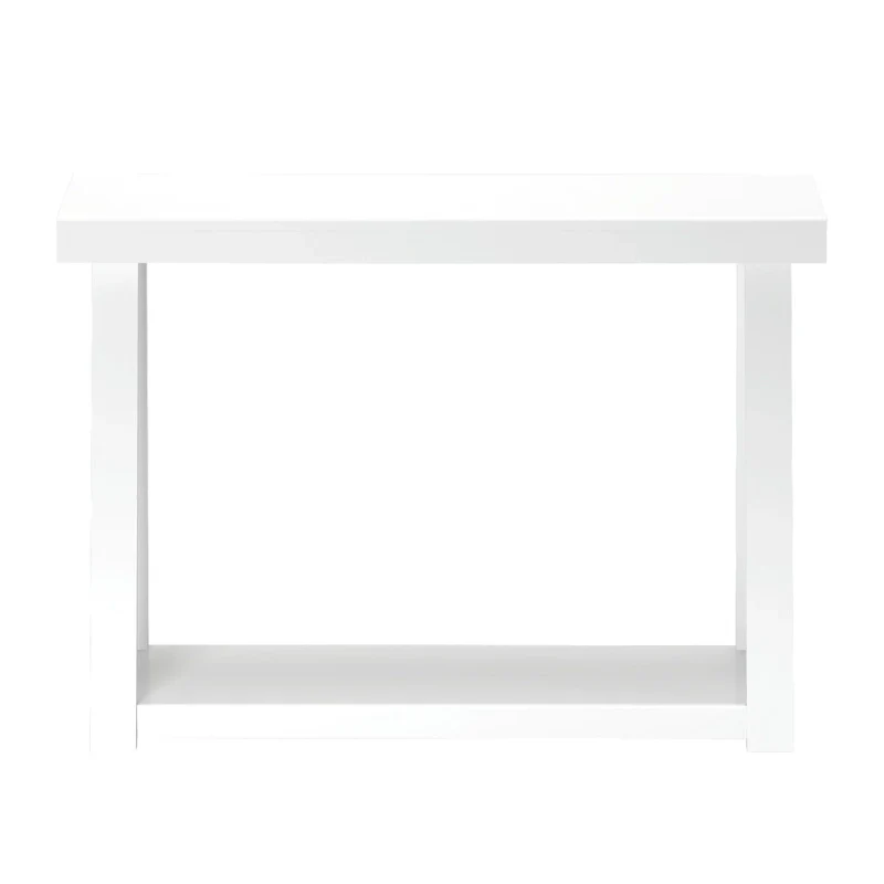 Classic console table with shelves - 46