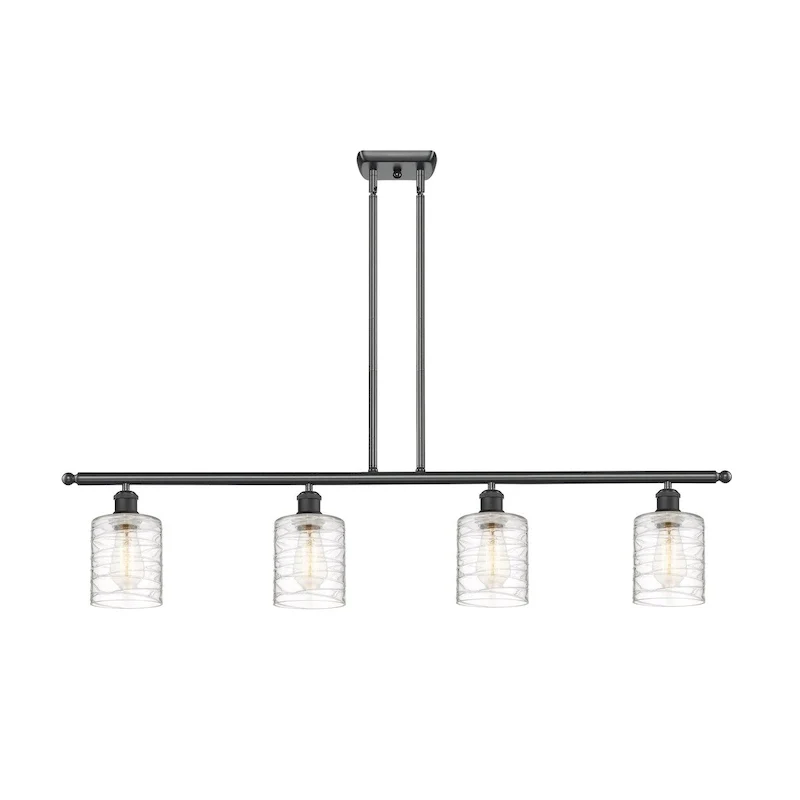 Innovations Lighting Ballston Cobbleskill - 4 Light 48  Island Light