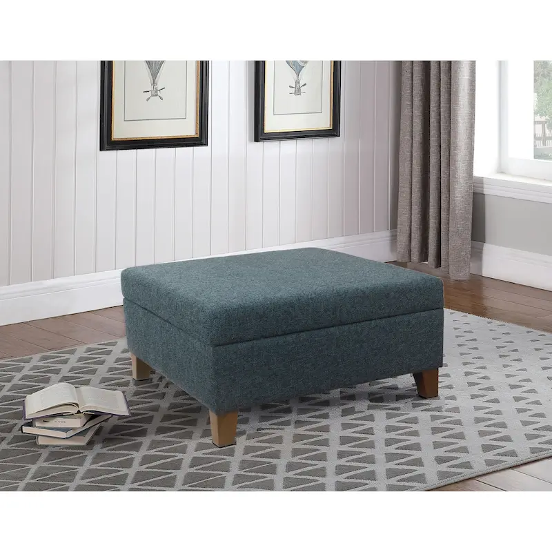 32  Square Storage Ottoman