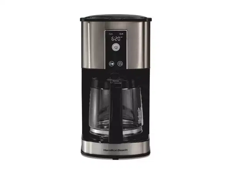 Hamilton Beach 12Cup Programmable Hot #38; Iced Coffee Maker 49620: Electric Drip Machine, 950W, Dishwasher-Safe Parts
