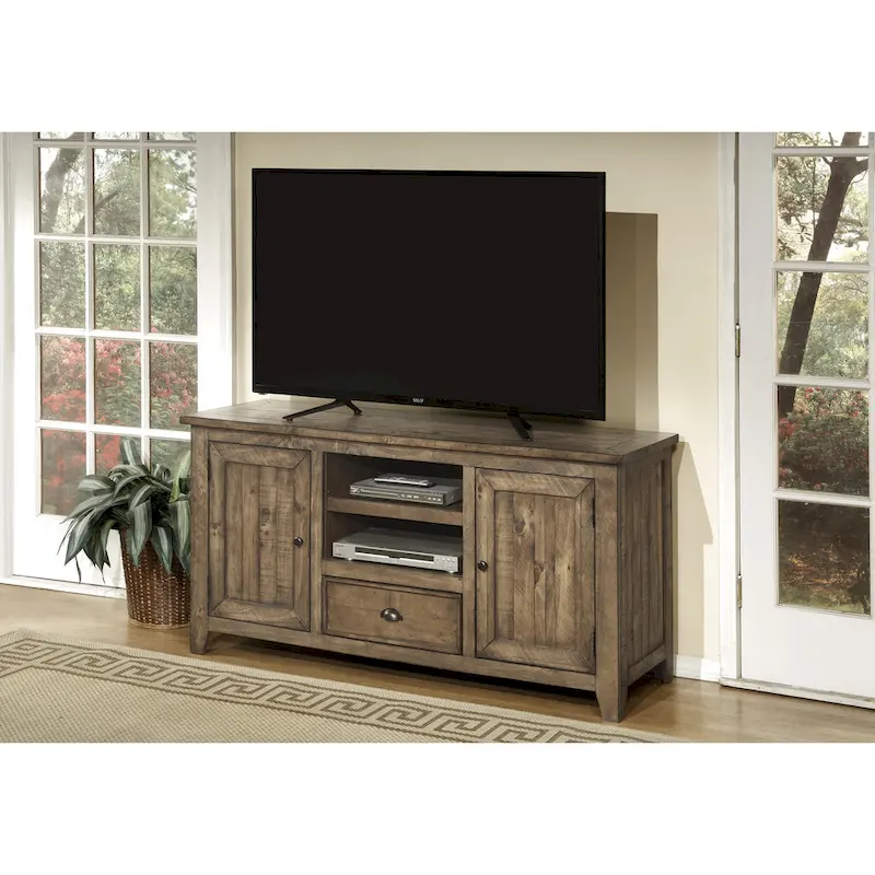 The Gray Barn Downington Solid Wood 60-inch TV Stand