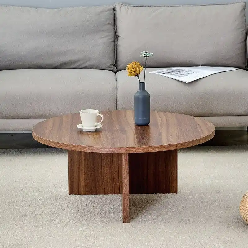 Versatile MDF Round Coffee Table