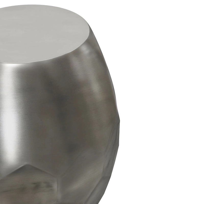 WYNDENHALL Cristy Industrial 16 inch Wide Metal Accent Side Table, Fully Assembled - 16 W x 16 D x 19.5 H