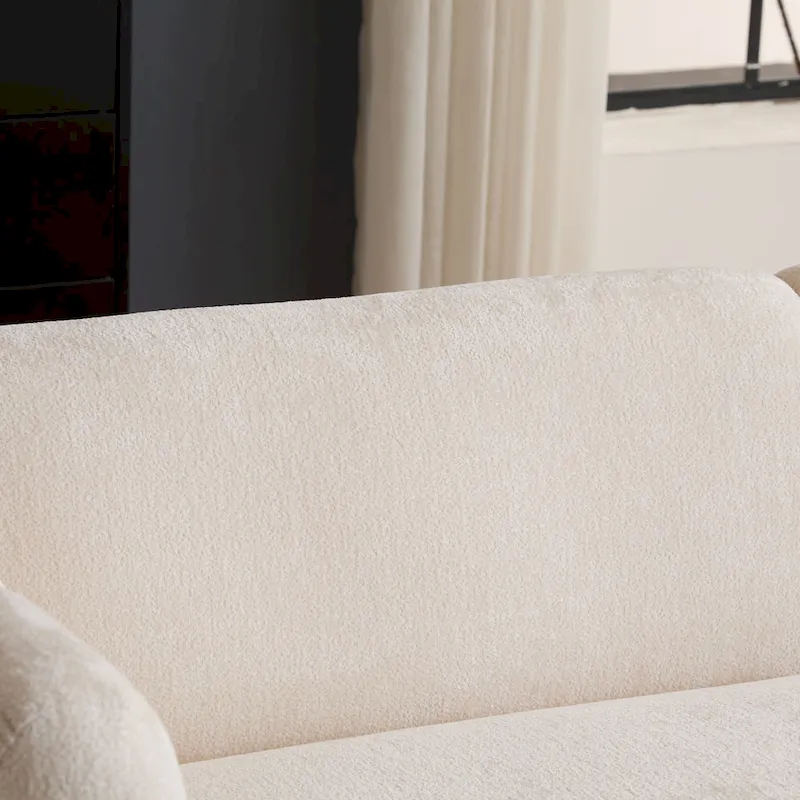 Christopher Knight Home - Tonson 83 3-Seater Wave Design Sofa