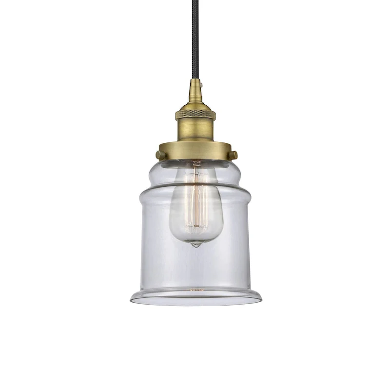 Innovations Lighting 616-1PH-11-6 Canton Pendant Canton 6  Wide Mini