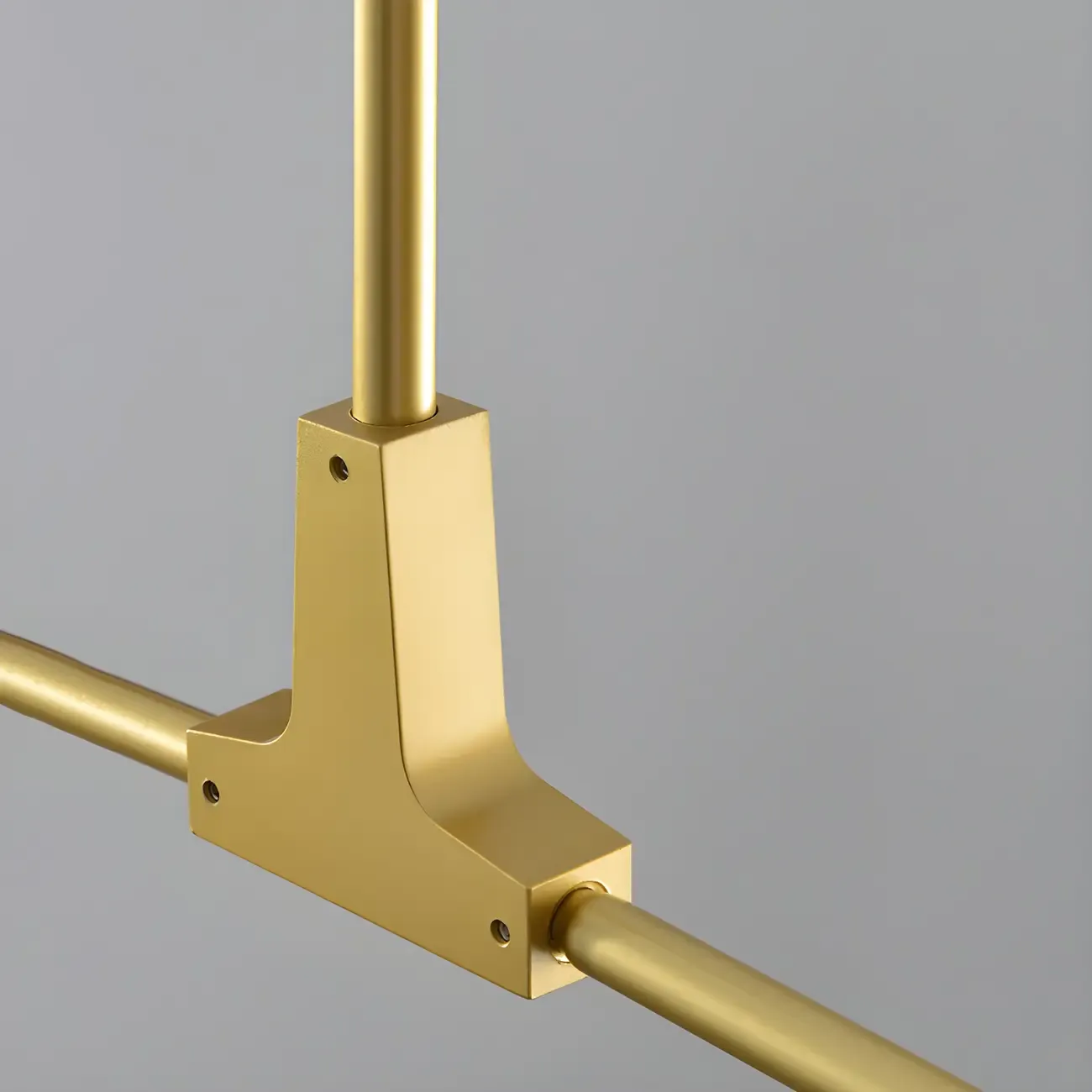 Pastel Sphere Glass and Metal Starburst Chandelier