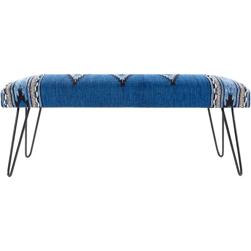 Avril Modern Southwestern Upholstered Bench