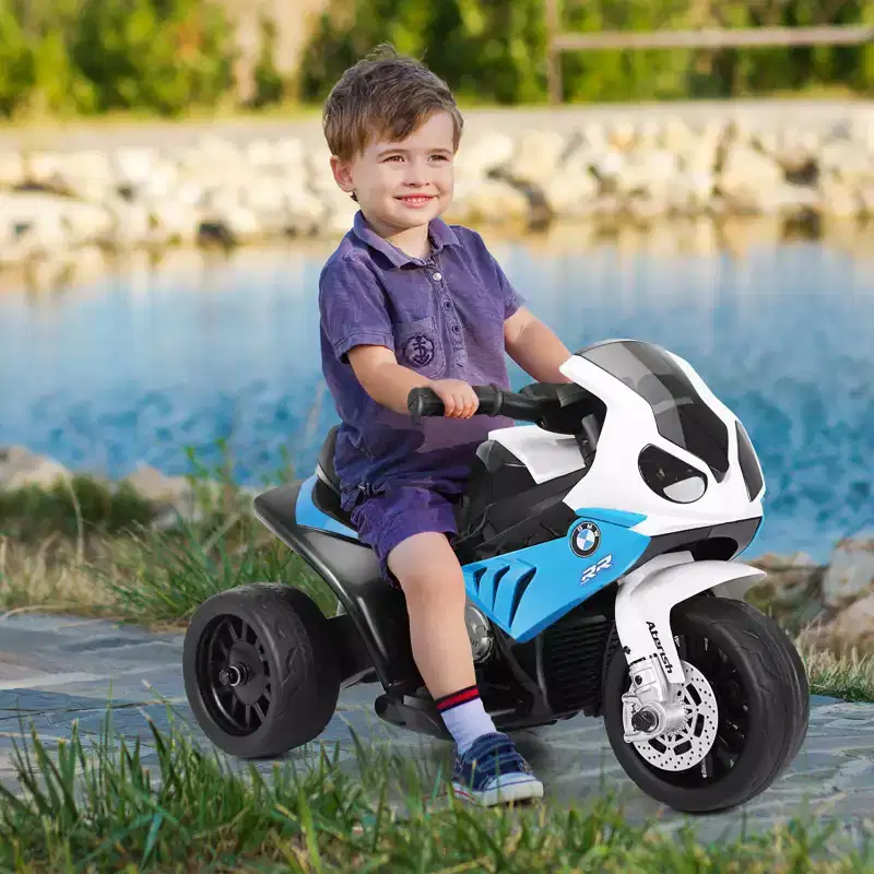 Costway Kids Ride On Motorcycle 6V Battery Powered Electric Toy 3 Wheels