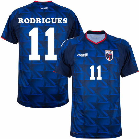 Capelli Cape Verde Home Rodrigues 11 Jersey 2026-2027