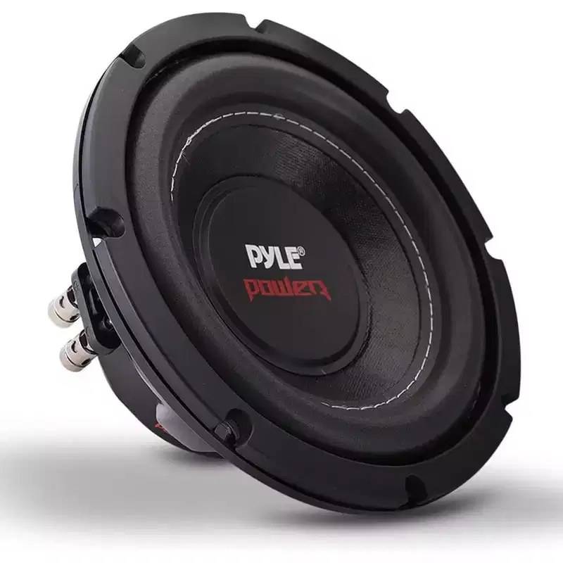 Pyle 8'' Dual Voice Coil 4 Ohm Car Subwoofer (PLPW8D) - Black