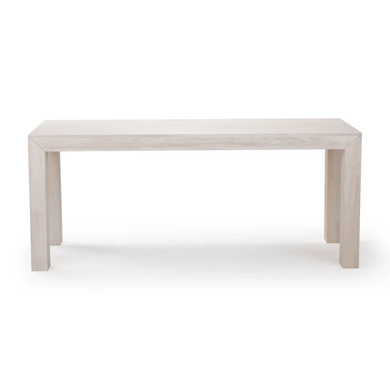 Plank and Beam Rectangular Modern Dining Table - 72
