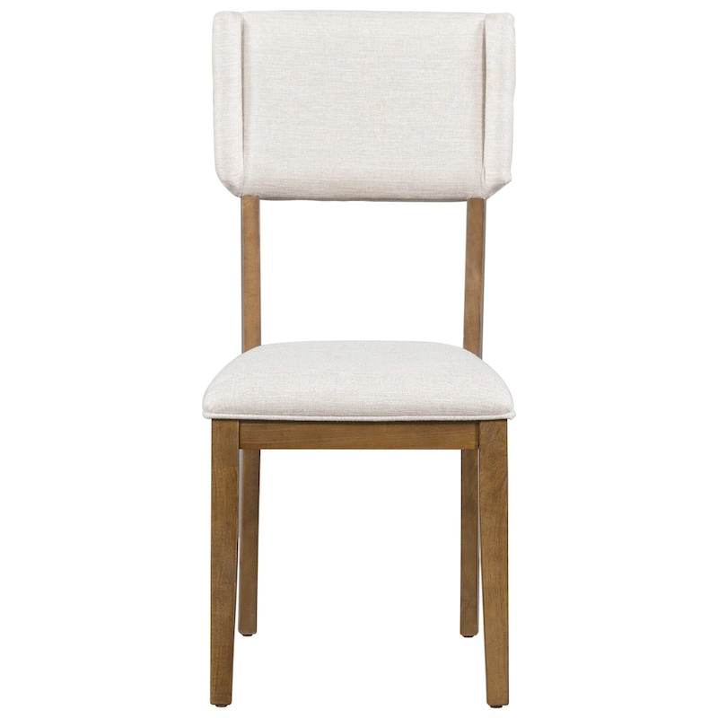 5-Piece Wooden Dining Table Set with 59 Rectangular Table & 4 Chairs