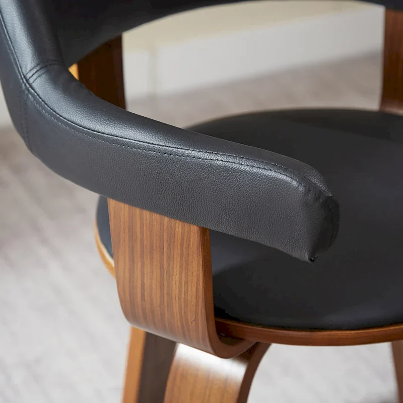 Art Leon Mid-century Modern Swivel Accent Chair