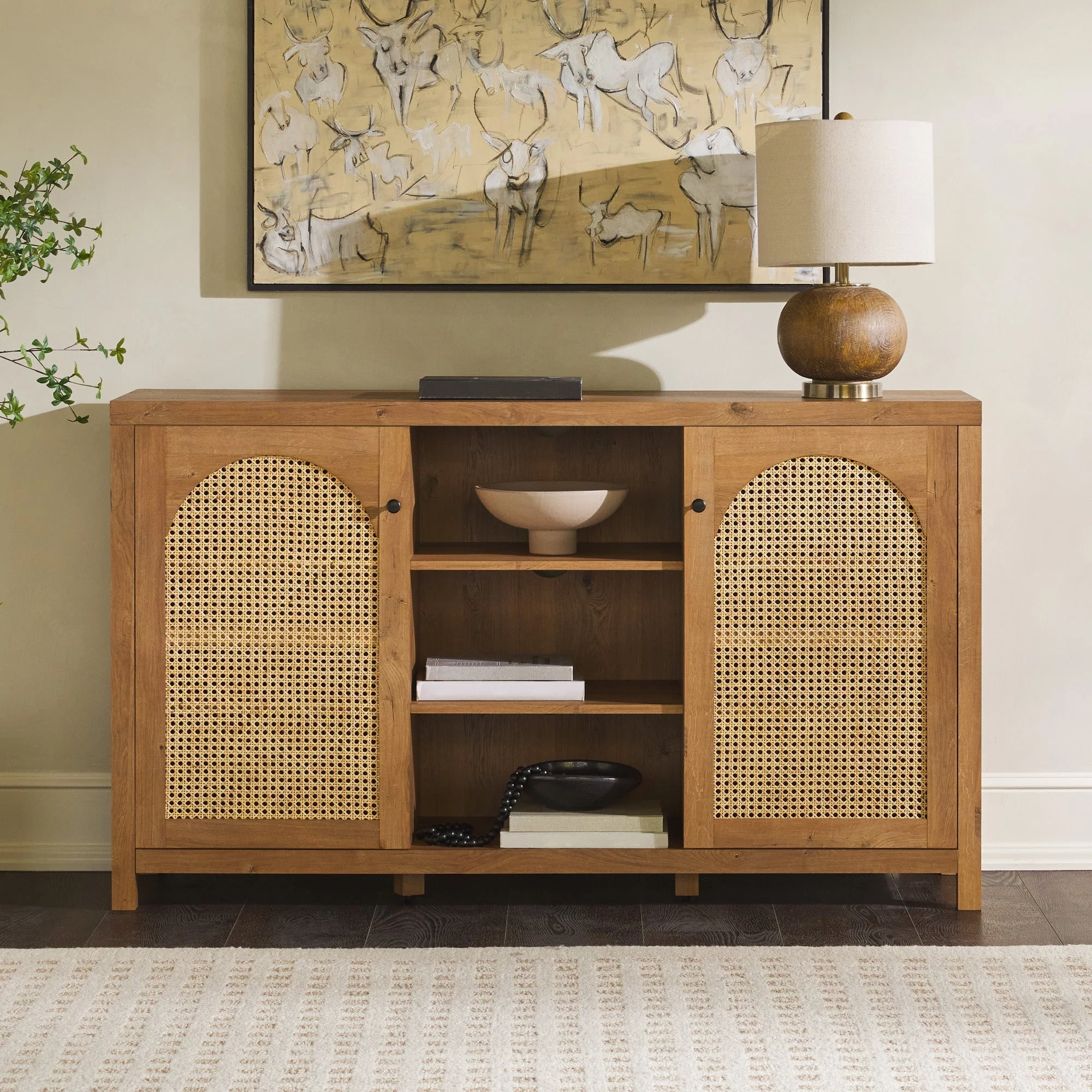 Sasha 58 Rattan Sideboard / TV Stand
