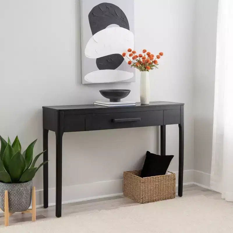 Powell Wiley Console Table Black