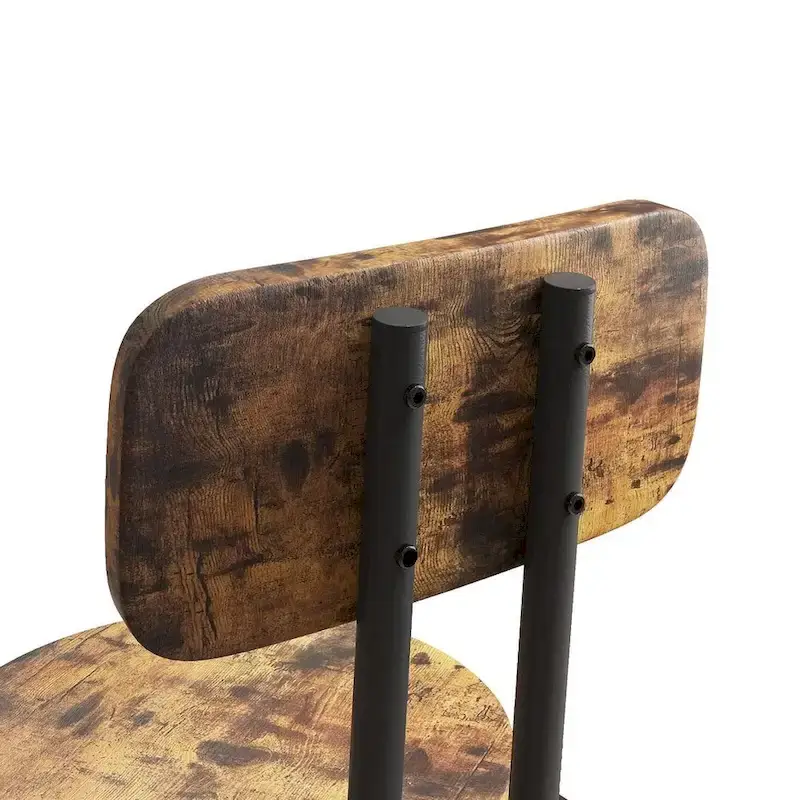 3 PCS Modern Pub Sets For 2 ,Bar Table with 2 Bar Stools