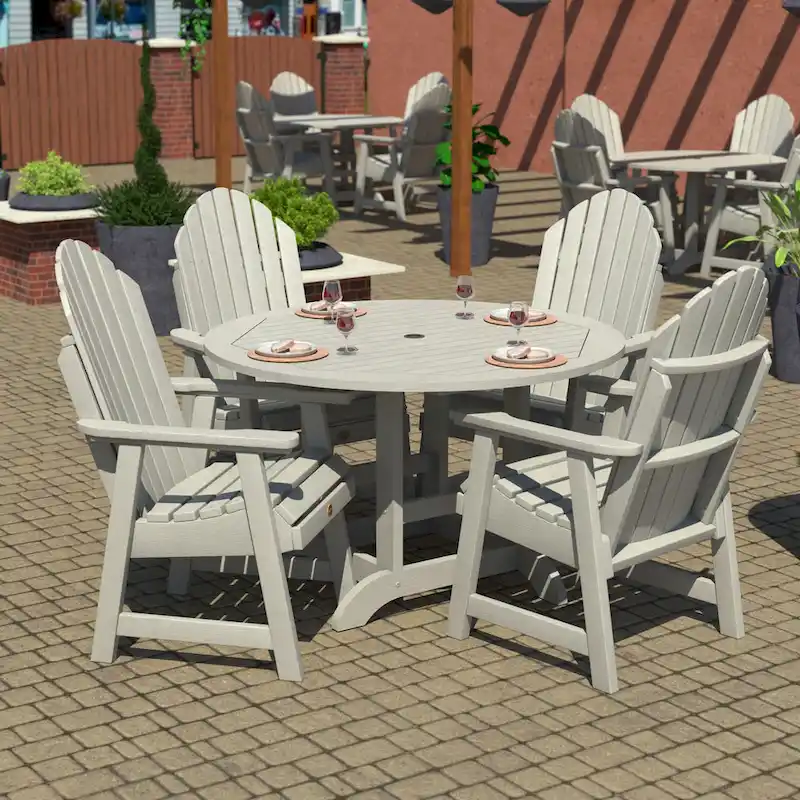 HIGHWOOD Commercial Muskoka 5-Piece Adirondack 48 Dining Set