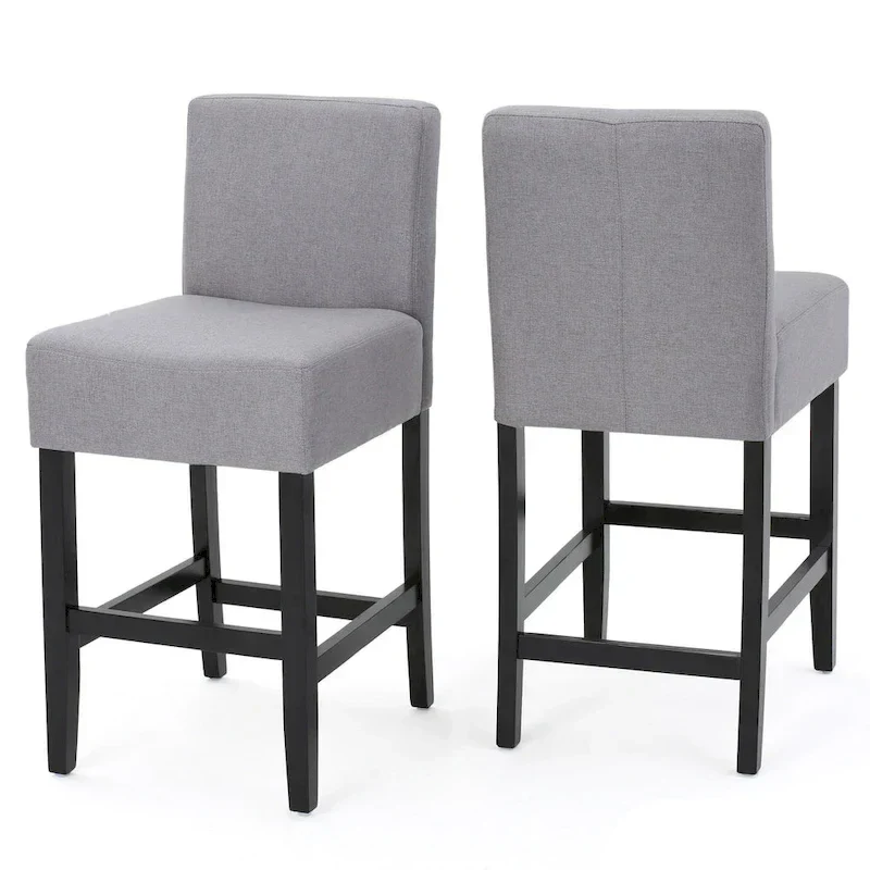 Lopez 26-inch Fabric Counter Stool (Set of 2) by Christopher Knight Home - 26