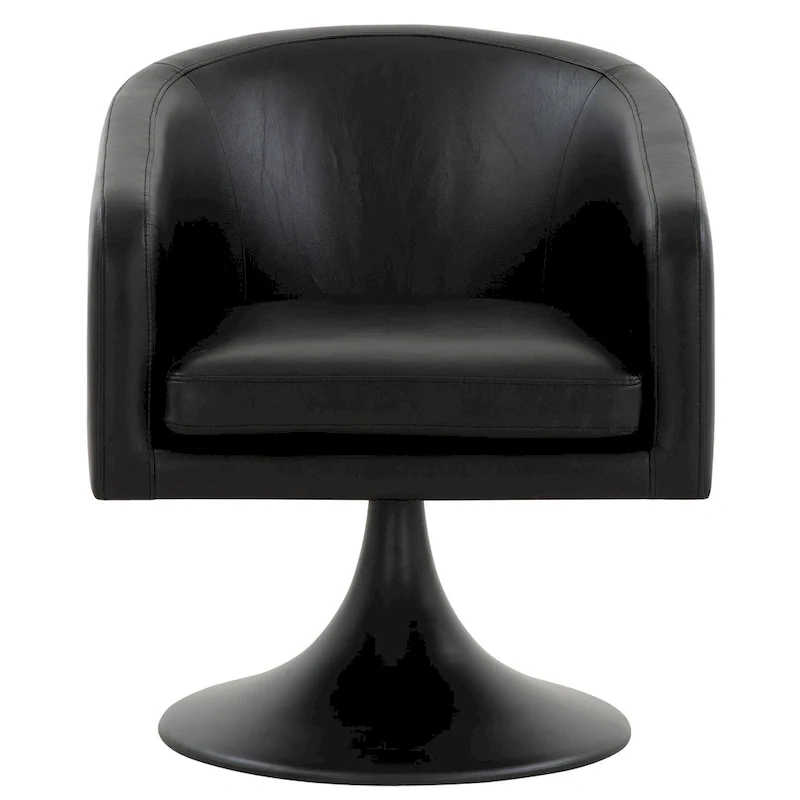 SAFAVIEH Couture Tela Pedestal Chair - 27.6 W x 29.7 L x 31.9 H - 27Wx30Dx32H