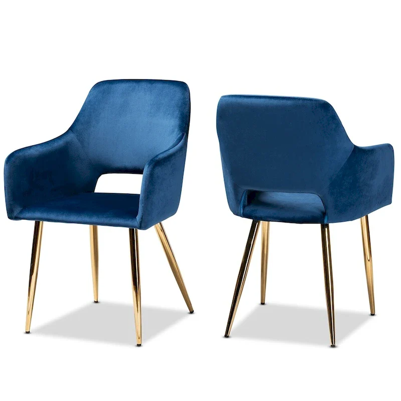 Germaine Glam and Luxe Upholstered Dining Chair