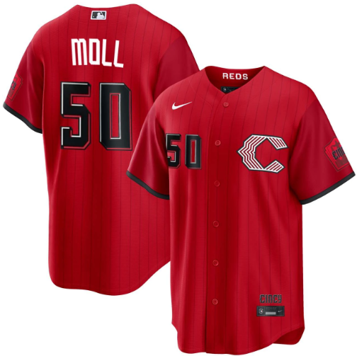 Sam Moll Cincinnati Reds Red 2026 City Connect Limited Jersey