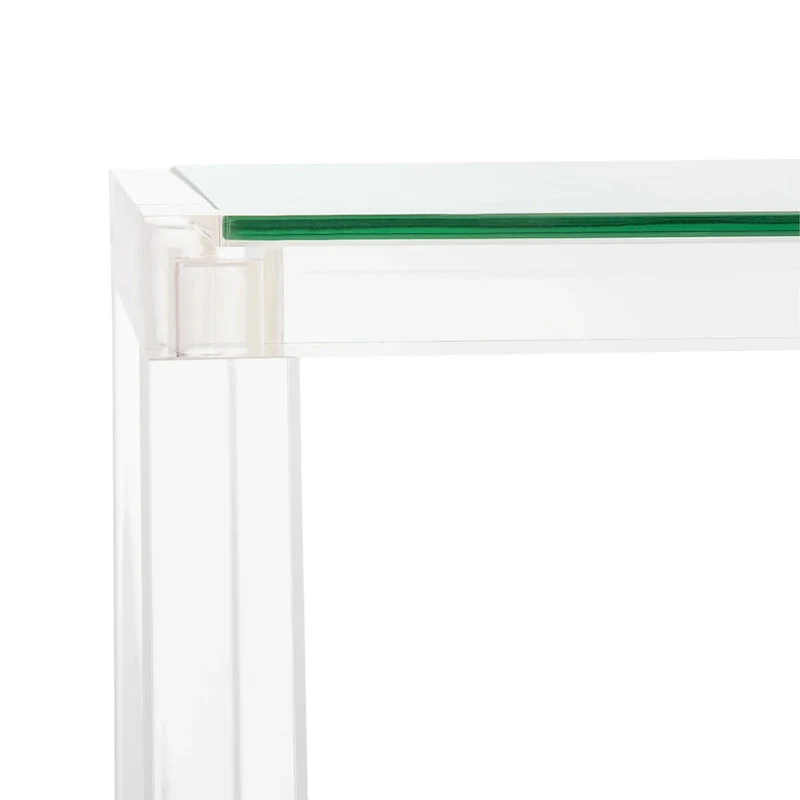 Modern Acrylic Console Table – Clear, 60