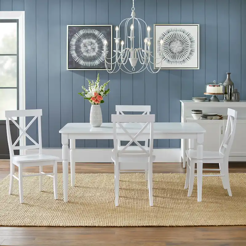 Simple Living 5-piece Albury Cross Back Dining Set
