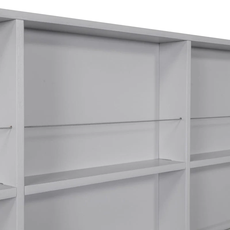 Full Solid Wood House Day Bed with Trundle