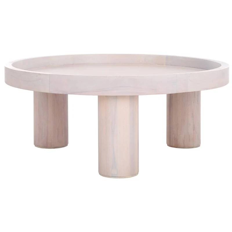 SAFAVIEH Home Meek 3 Leg Round Coffee Table - 36Wx36Dx15H