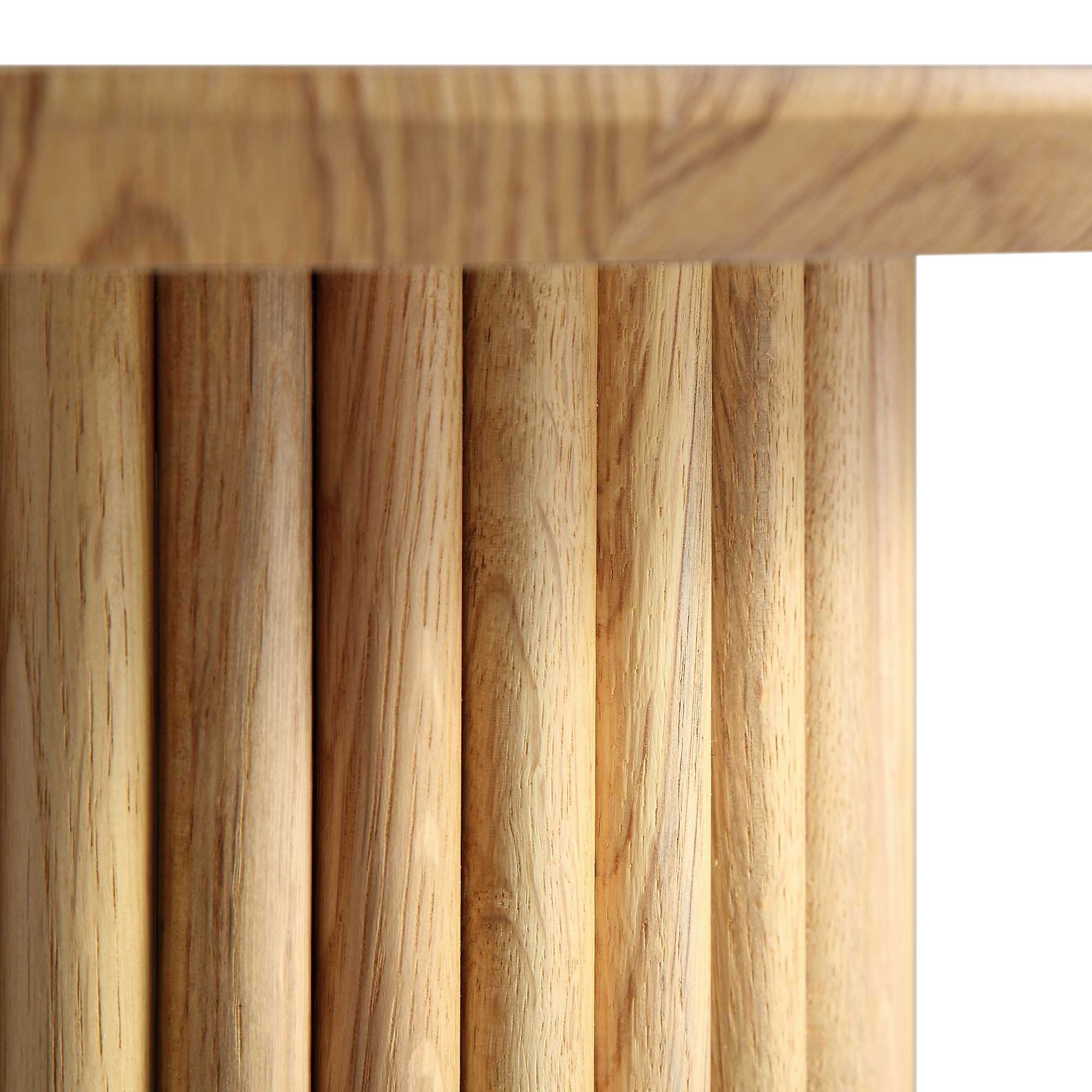 Oak Round Side Table, Oak