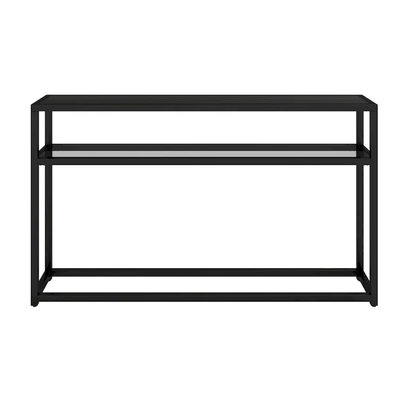 SEI Furniture Baldrick Modern 50  Long Console Table with Shelf