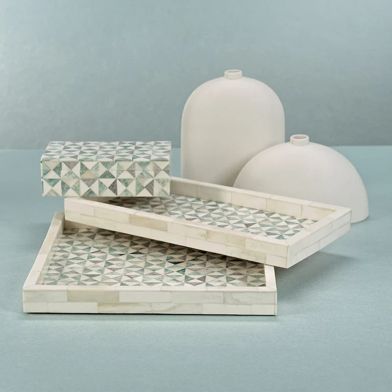 Manado Geometric Bone Tray