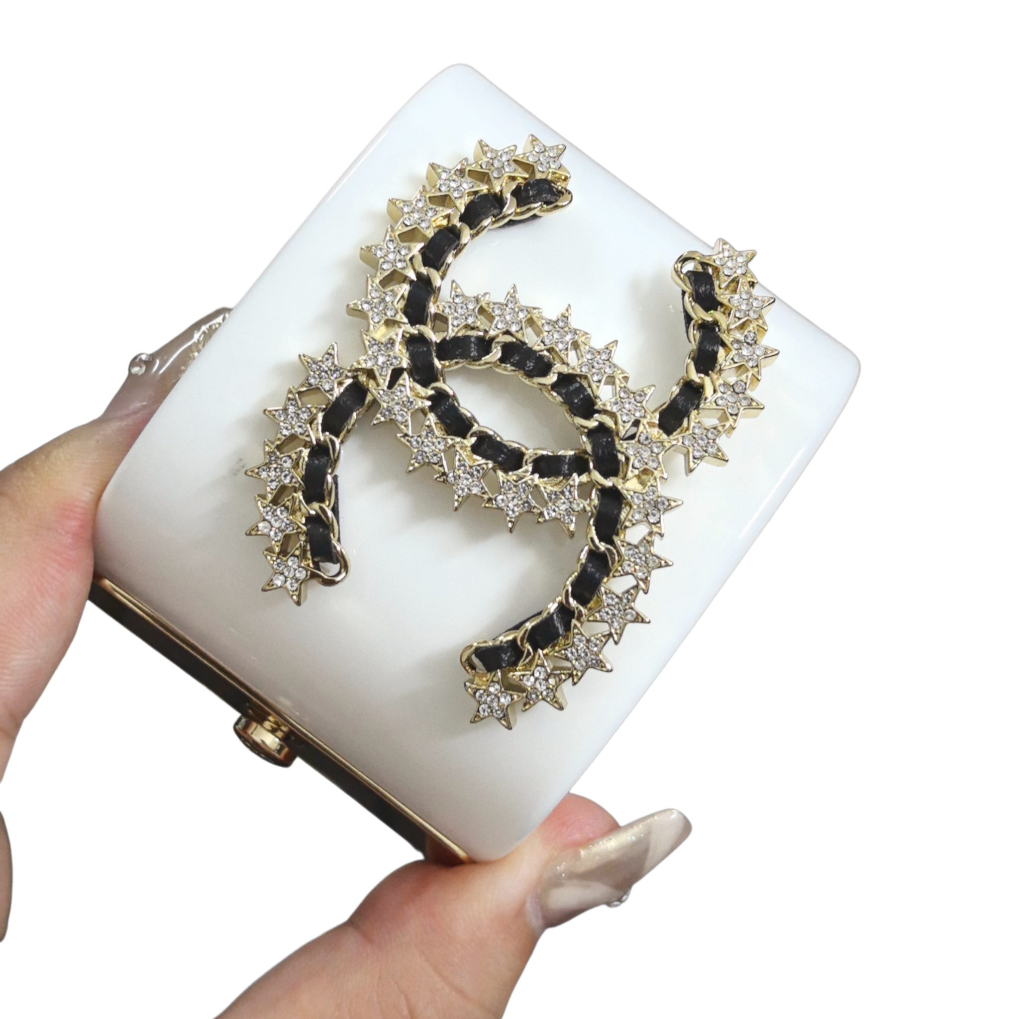 CCS069 22P CC acrylic cuff bracelet - ccjewelryacc