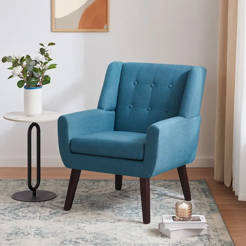 HUIMO Set of 2 Modern Tufted Accent Chair