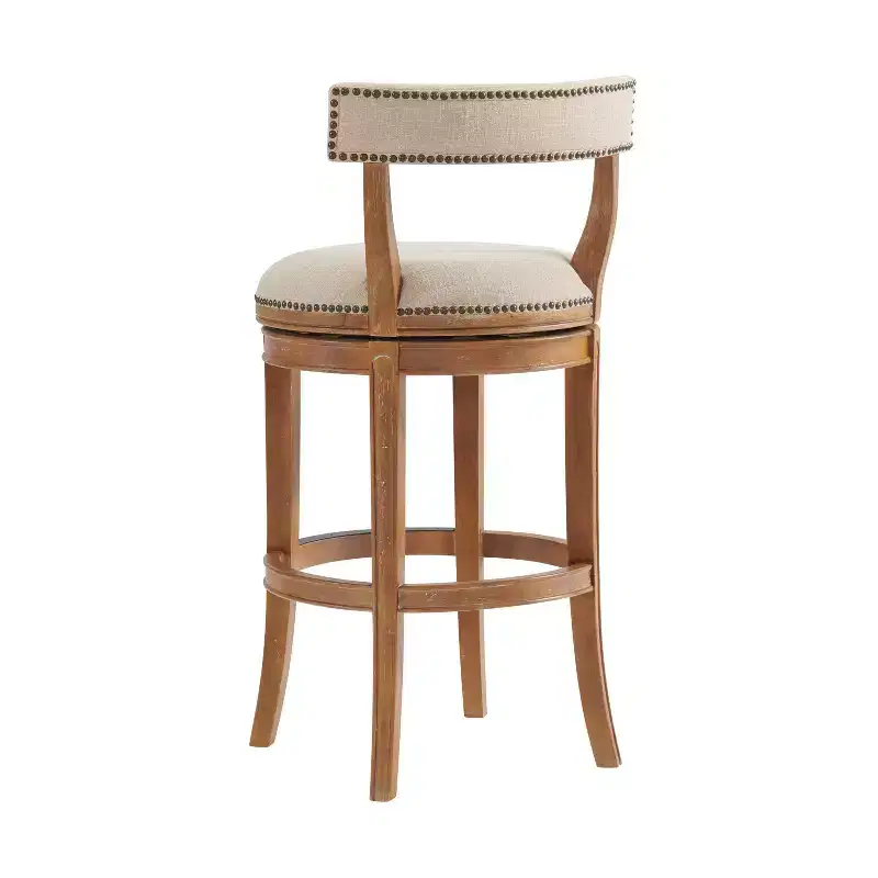 Set of 2 Hanover Swivel Bar Height Stools - Alaterre Furniture